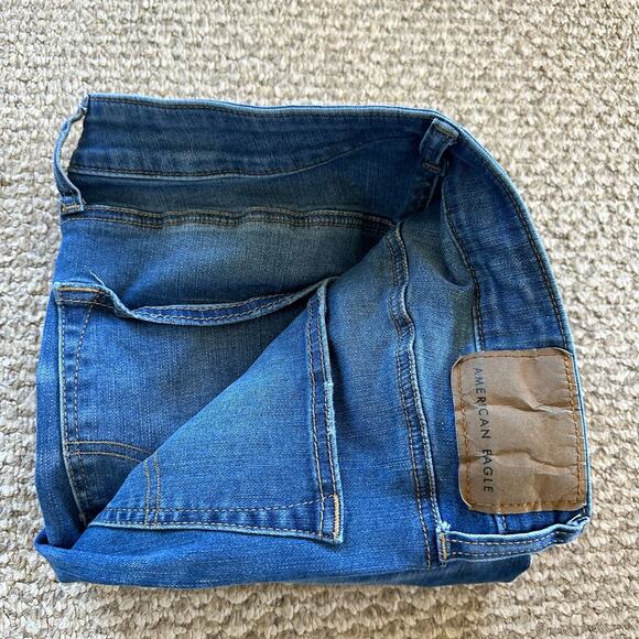 American Eagle Men’s AE Easy Flex Original Bootcut Jean Size 34x32 - Picture 6 of 9